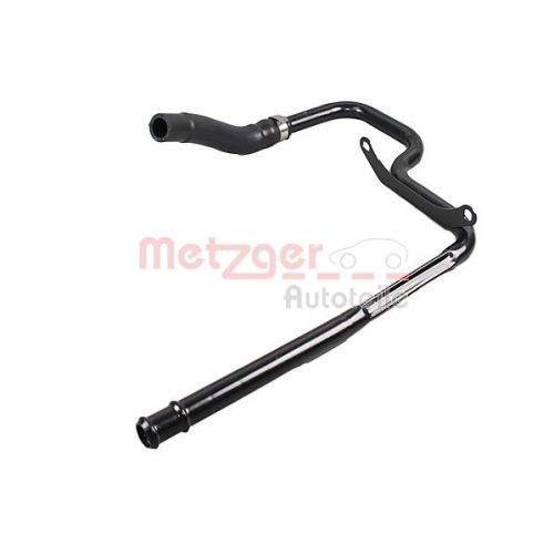 Kühlmittelrohrleitung METZGER 4010255 für FORD, Motorraum