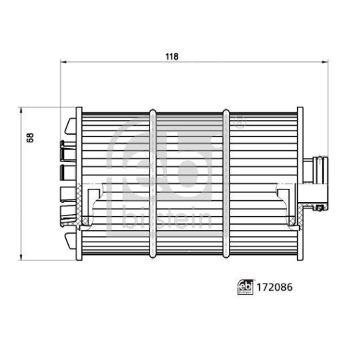 Ölfilter FEBI BILSTEIN 172086 für AUDI BENTLEY