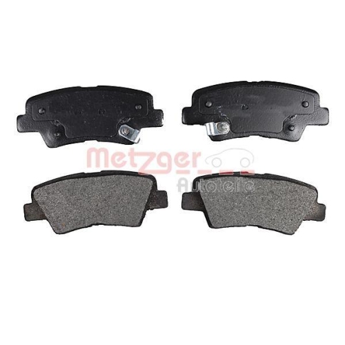 Bremsbelagsatz, Scheibenbremse METZGER 1170863 für SSANGYONG HYUNDAI KIA