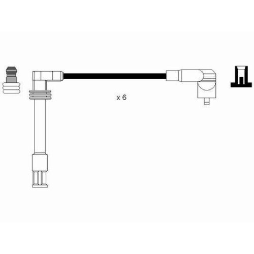 Zündleitungssatz NGK 0518 für AUDI SEAT SKODA VW LAMBORGHINI BENTLEY