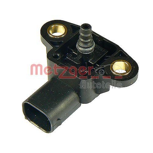 Sensor, Saugrohrdruck METZGER 0906089 ORIGINAL ERSATZTEIL GREENPARTS für VW