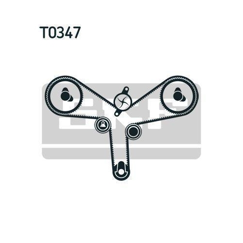 Zahnriemensatz SKF VKMA 95681 für HYUNDAI KIA