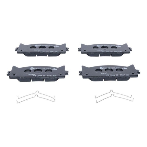 Bremsbelagsatz, Scheibenbremse ATE 13.0460-5764.2 für TOYOTA LEXUS, Vorderachse