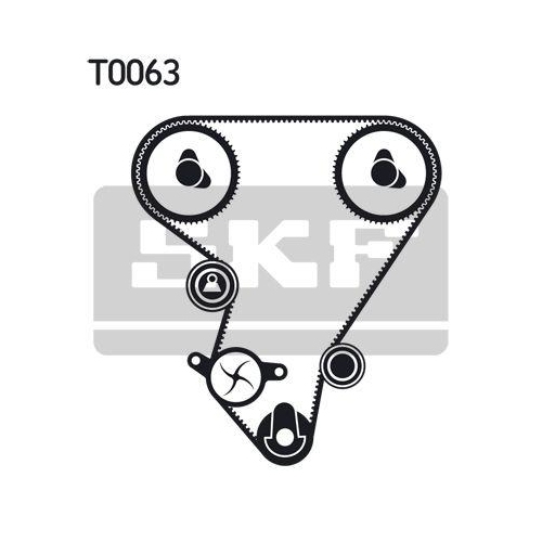 Zahnriemensatz SKF VKMA 05211 für OPEL VAUXHALL