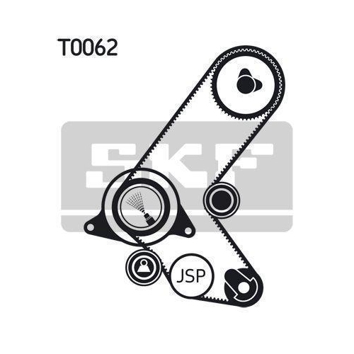 Zahnriemensatz SKF VKMA 05214 für HONDA OPEL VAUXHALL CHEVROLET