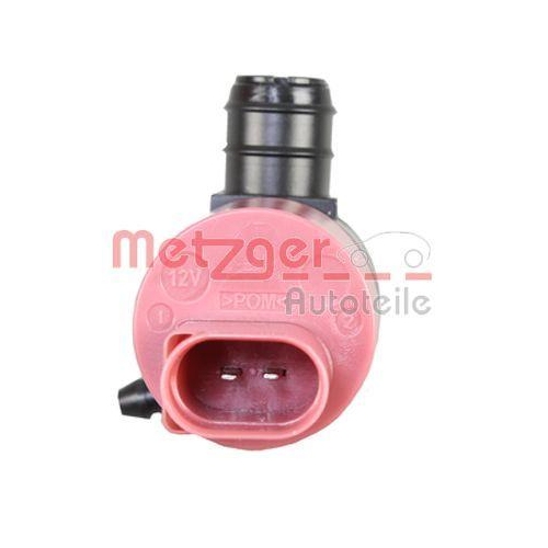 Waschwasserpumpe, Scheibenreinigung METZGER 2220105 für TOYOTA, vorne