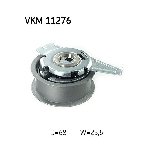 Spannrolle, Zahnriemen SKF VKM 11276 für AUDI SEAT SKODA VW, mitte