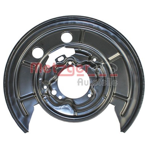 Spritzblech, Bremsscheibe METZGER 6115103 für CITROËN FIAT PEUGEOT