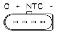 Sensor, Saugrohrdruck NGK 95912 für AUDI FORD MITSUBISHI SEAT SKODA VW BENTLEY