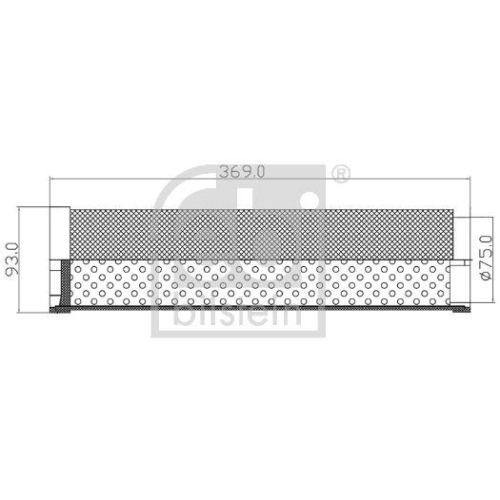 Febi Bilstein 173532 Luftfilter, 1 Stück