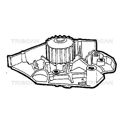 Wasserpumpe, Motorkühlung TRISCAN 8600 10001 für CITROËN FIAT LANCIA PEUGEOT