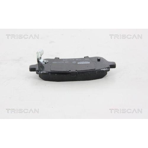 Bremsbelagsatz, Scheibenbremse TRISCAN 8110 10578 für DAIHATSU FORD MAZDA SUBARU