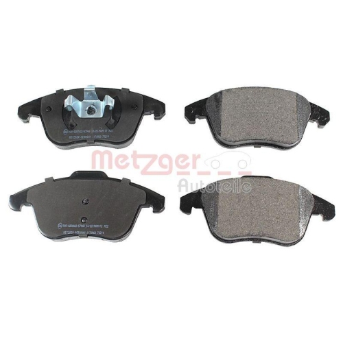 Bremsbelagsatz, Scheibenbremse METZGER 1170968 GREENPARTS für CITROËN PEUGEOT DS