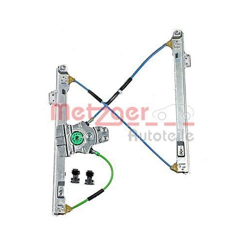 Fensterheber METZGER 2160446 für CITROËN, vorne rechts