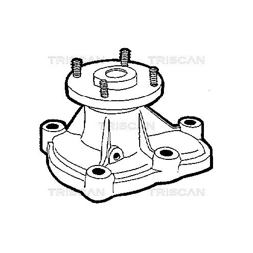 Wasserpumpe, Motorkühlung TRISCAN 8600 24004 für ISUZU OPEL VAUXHALL