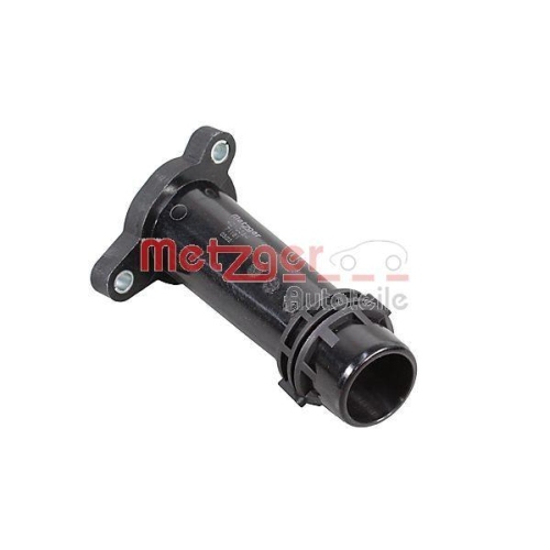 Kühlmittelflansch METZGER 4010384 für BMW MINI, hinten, links