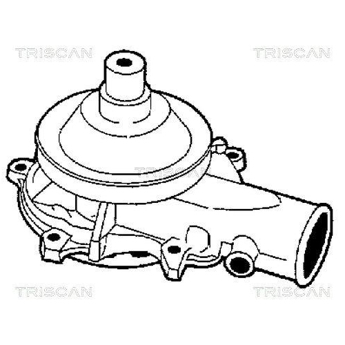 Wasserpumpe, Motorkühlung TRISCAN 8600 24007 für OPEL VAUXHALL