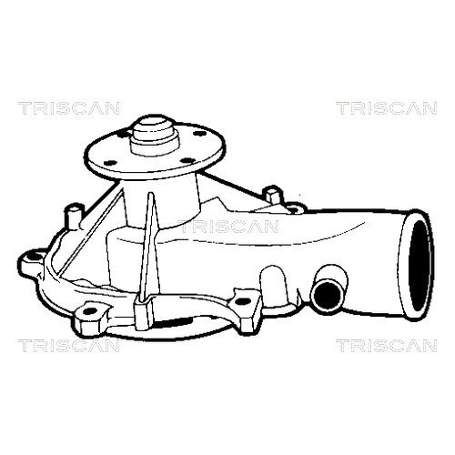 Wasserpumpe, Motorkühlung TRISCAN 8600 24043 für OPEL VAUXHALL