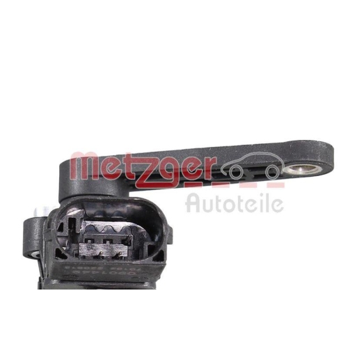 Sensor, Leuchtweitenregulierung METZGER 0901449 GREENPARTS für BMW, Hinterachse