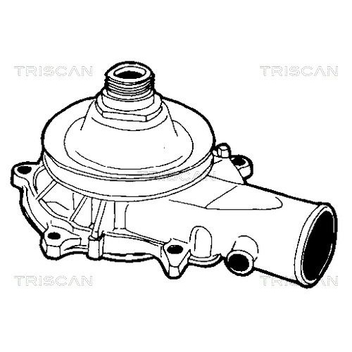 Wasserpumpe, Motorkühlung TRISCAN 8600 24049 für BEDFORD OPEL VAUXHALL