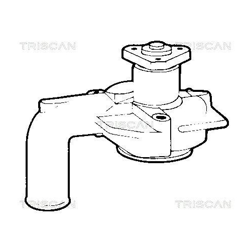 Wasserpumpe, Motorkühlung TRISCAN 8600 16457 für FORD