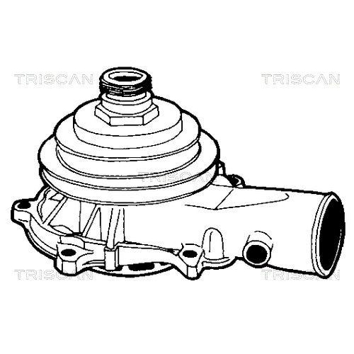 Wasserpumpe, Motorkühlung TRISCAN 8600 24050 für OPEL VAUXHALL