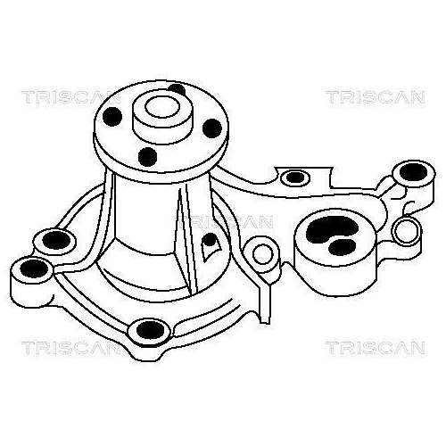 Wasserpumpe, Motorkühlung TRISCAN 8600 69943 für SUZUKI