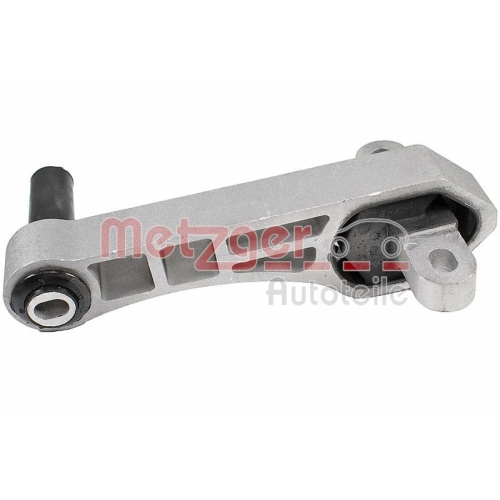 Lagerung, Motor METZGER 8054055 für FIAT, hinten, unten