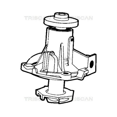 Wasserpumpe, Motorkühlung TRISCAN 8600 70307 für LADA