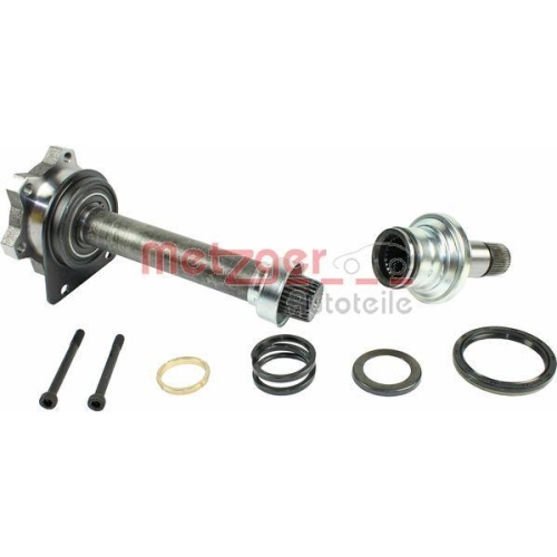 Steckwelle, Differential METZGER 7210034 für FORD VW VAG, rechts