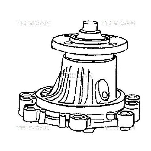 Wasserpumpe, Motorkühlung TRISCAN 8600 13131 für TOYOTA VW