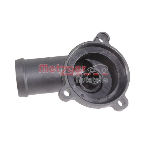 Kühlmittelflansch METZGER 4010432 für AUDI SEAT SKODA VW, Thermostat