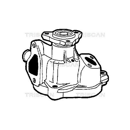 Wasserpumpe, Motorkühlung TRISCAN 8600 29846 für VW