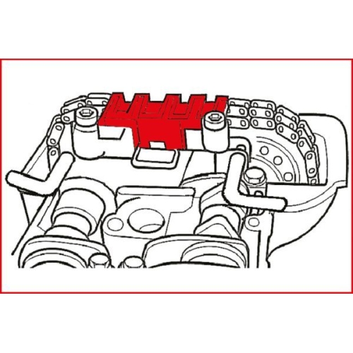 Einstellwerkzeugsatz, Steuerzeiten KS TOOLS 400.1025 für
