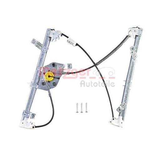 Fensterheber METZGER 2160512 ORIGINAL ERSATZTEIL für OPEL, vorne rechts