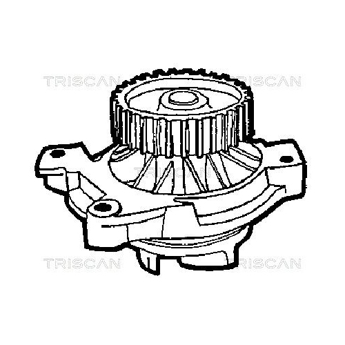 Wasserpumpe, Motorkühlung TRISCAN 8600 29962 für AUDI