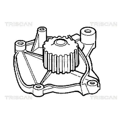 Wasserpumpe, Motorkühlung TRISCAN 8600 40003 für HONDA