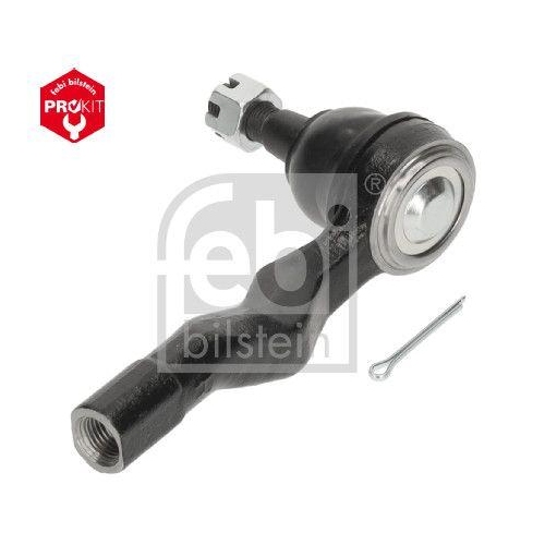 Febi Bilstein 42709 Spurstangenendstück mit Kronenmutter und Splint , 1 Stück