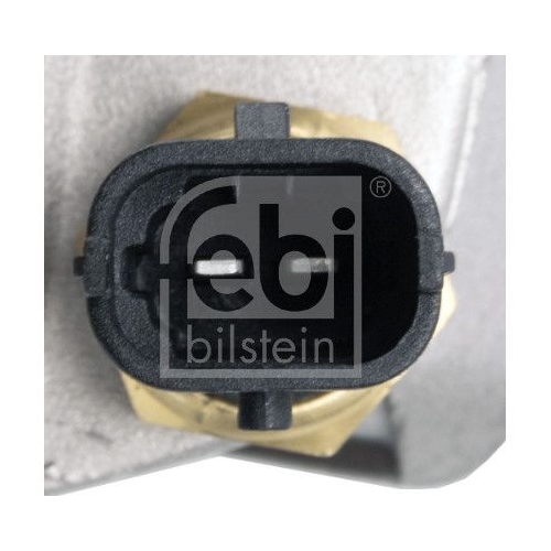 Febi Bilstein 103708 Thermostat mit Gehäuse, Dichtung und Temperatursensor , 1 Stück