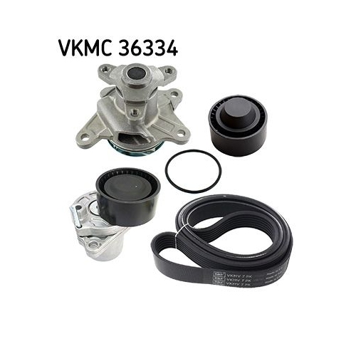 Wasserpumpe + Keilrippenriemensatz SKF VKMC 36334 für FIAT MERCEDES-BENZ NISSAN