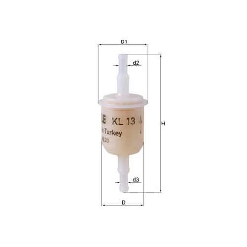 Kraftstofffilter KNECHT KL 13 OF für BMW CITROËN FIAT FORD GMC INNOCENTI IVECO