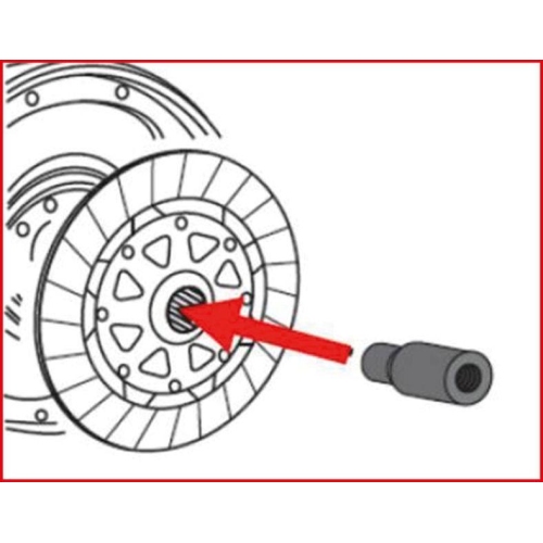 Zentrierdorn, Kupplung KS TOOLS 150.2403 für