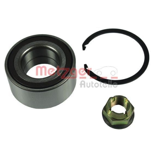 Radlagersatz METZGER WM 6682 GREENPARTS für RENAULT DACIA, Vorderachse