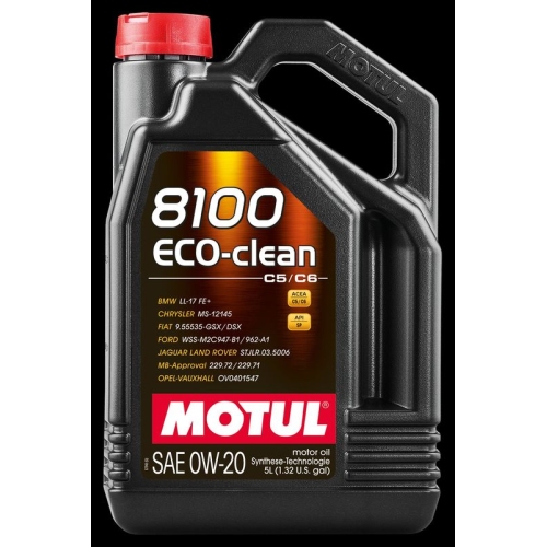 Motul 8100 ECO-CLEAN 0W-20 5L