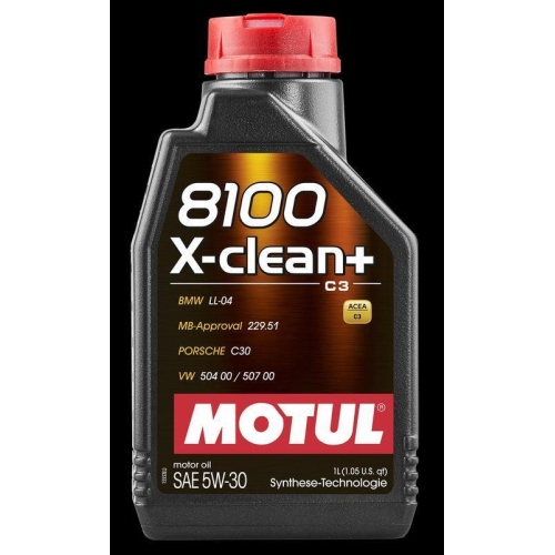 Motul 8100 X-CLEAN + 5W30 1L