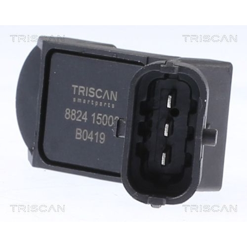 Sensor, Saugrohrdruck TRISCAN 8824 15008 für FIAT LANCIA, hinten, oben, rechts