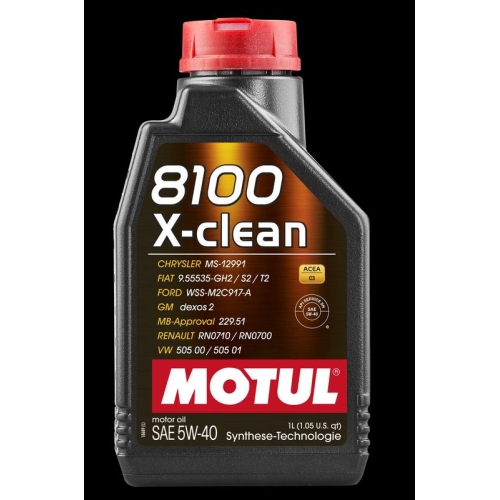 Motul 8100 X-CLEAN 5W40 1L