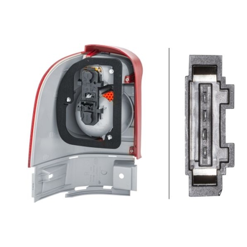 Heckleuchte HELLA 2VA 964 957-021 für VW, rechts