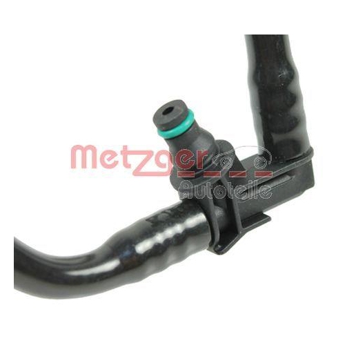 Schlauch, Leckkraftstoff METZGER 0840100 für OPEL RENAULT GENERAL MOTORS