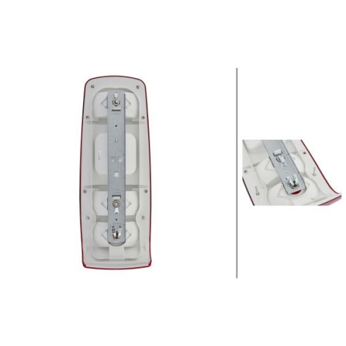 Heckleuchte HELLA 2VP 007 502-121 für FENDT HOBBYCAR HYMER KNAUS, rechts